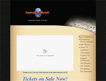 Tablet Screenshot of landmarkmusicals.org